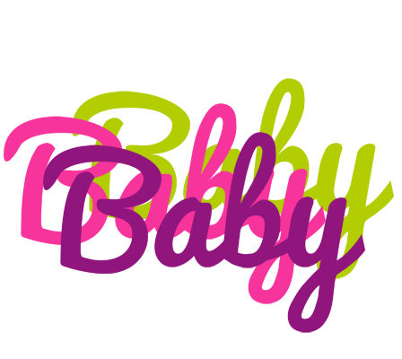 Baby flowers logo
