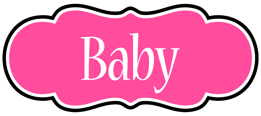 Baby invitation logo