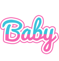 Baby woman logo