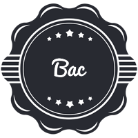 Bac badge logo