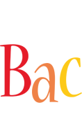Bac birthday logo