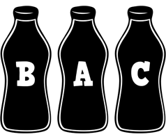 Bac bottle logo