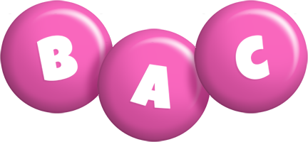 Bac candy-pink logo