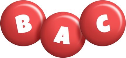 Bac candy-red logo