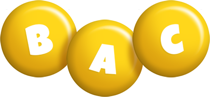 Bac candy-yellow logo