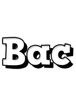 Bac snowing logo