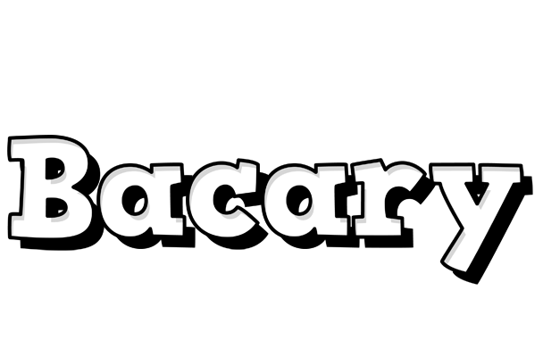 Bacary snowing logo