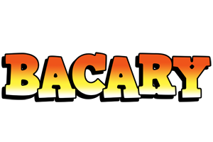 Bacary sunset logo