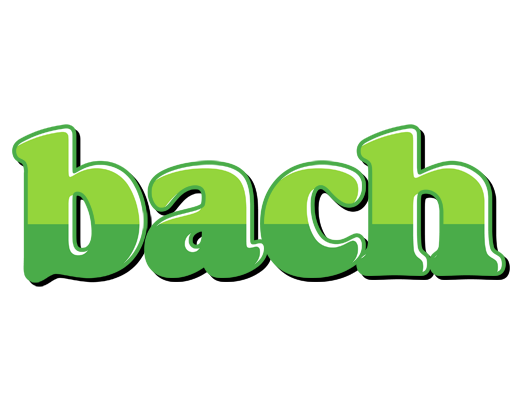 Bach apple logo