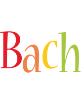 Bach birthday logo