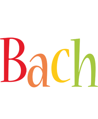 Bach birthday logo