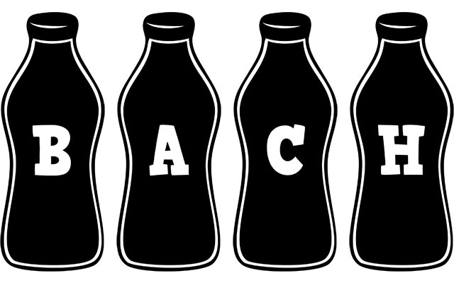 Bach bottle logo
