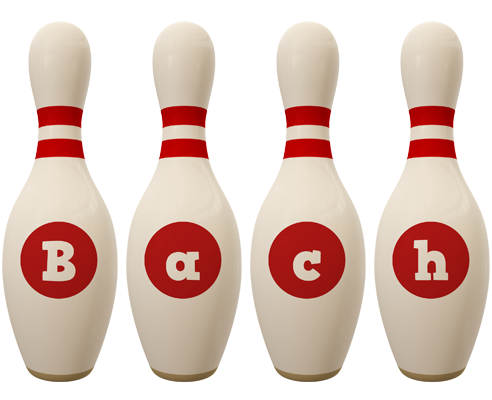 Bach bowling-pin logo