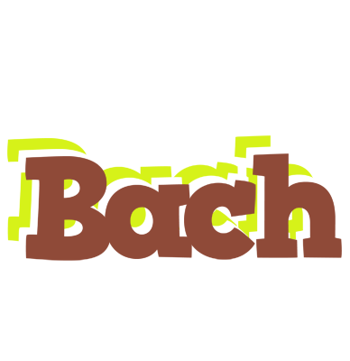 Bach caffeebar logo