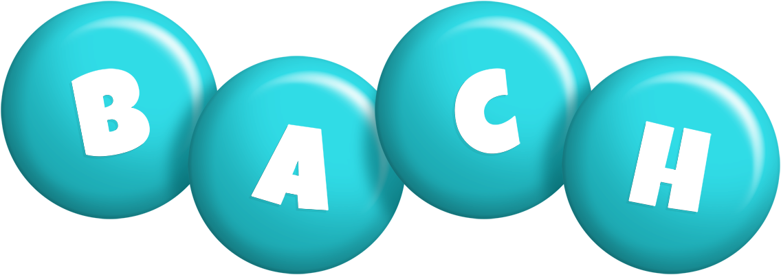 Bach candy-azur logo