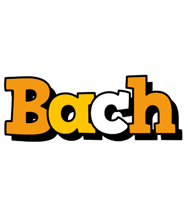 Bach cartoon logo