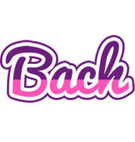 Bach cheerful logo