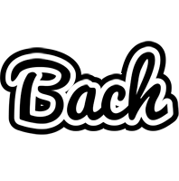 Bach chess logo