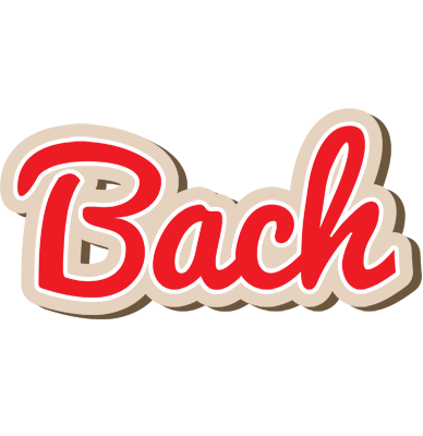 Bach chocolate logo