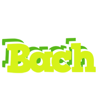 Bach citrus logo