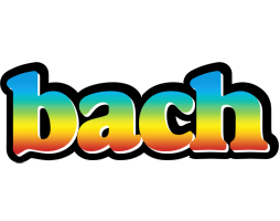 Bach color logo