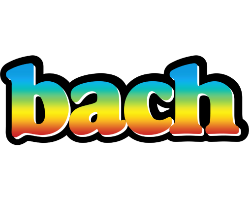 Bach color logo
