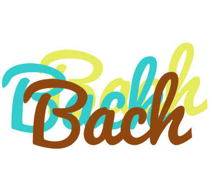 Bach cupcake logo