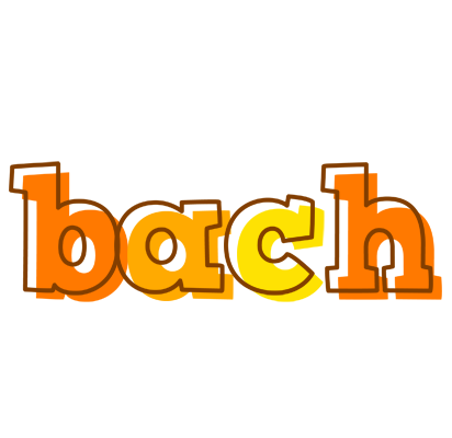 Bach desert logo