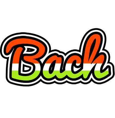 Bach exotic logo