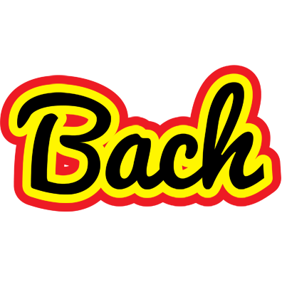 Bach flaming logo