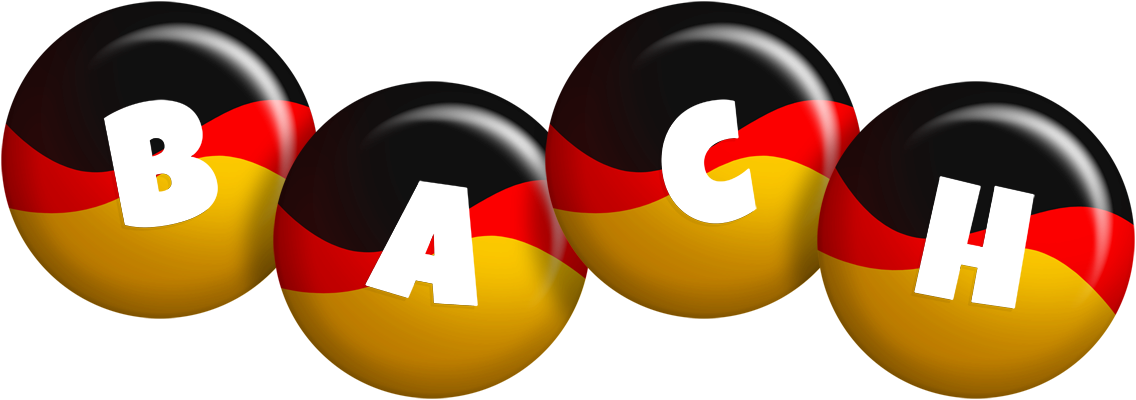 Bach german logo