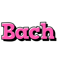 Bach girlish logo