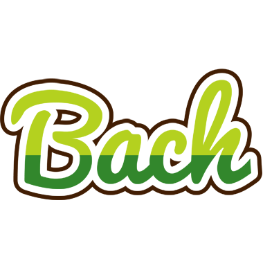 Bach golfing logo