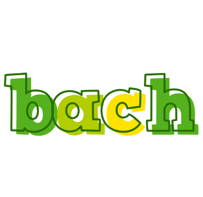 Bach juice logo