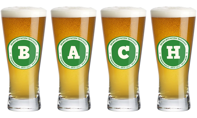 Bach lager logo