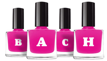 Bach nails logo