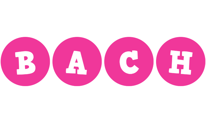 Bach poker logo