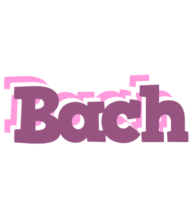 Bach relaxing logo