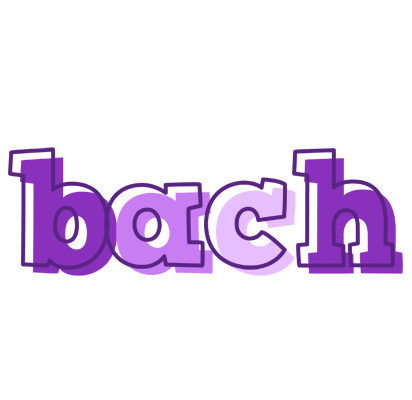Bach sensual logo