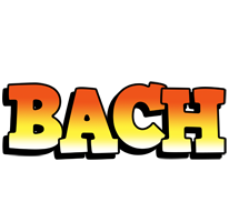 Bach sunset logo