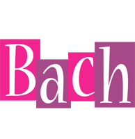 Bach whine logo