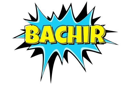 Bachir amazing logo