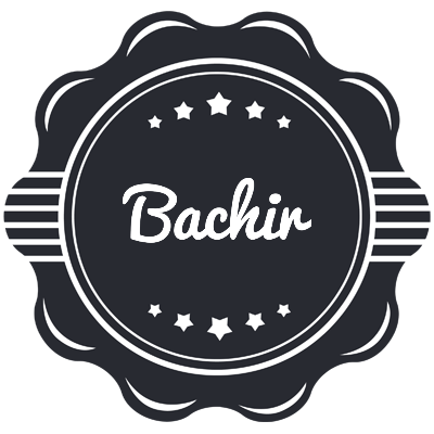 Bachir badge logo