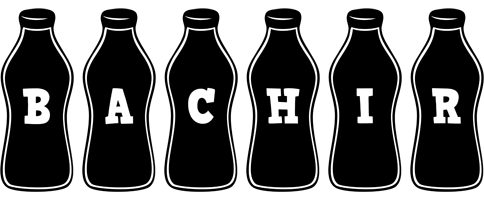 Bachir bottle logo