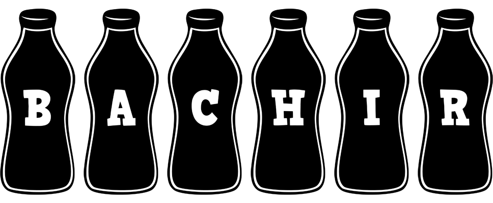 Bachir bottle logo