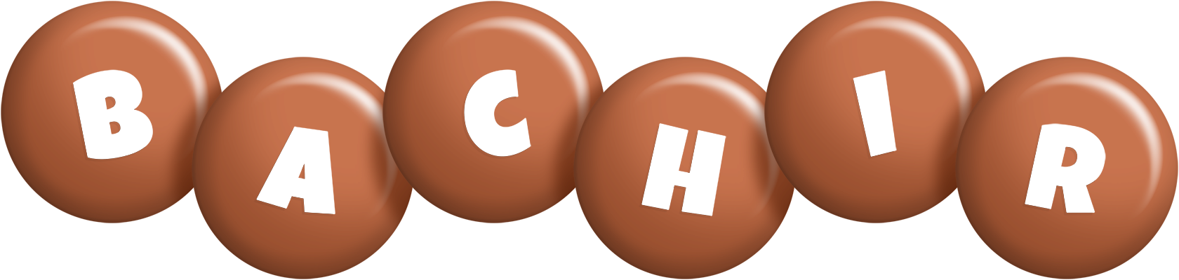 Bachir candy-brown logo