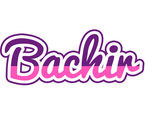 Bachir cheerful logo