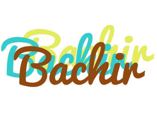 Bachir cupcake logo