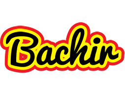 Bachir flaming logo