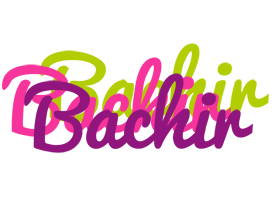 Bachir flowers logo